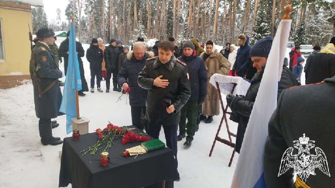 В Иванове открыли мемориальную доску в честь погибшего на СВО иеромонаха Дамаскина