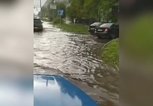 Дороги Иванова утонули в потоках дождевой воды