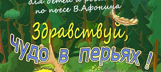 Книга чудо в перьях. Чудо в перьях. Мымренок спектакль.