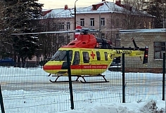 Вертолёт санавиации эвакуировал пациента с ожогами из Ивановской области в Нижний Новгород