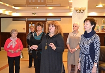 В ивановской мэрии открыта выставка слушательниц "Школы долголетия"