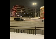 Ночные дрифтеры превратили центр Иванова в автодром