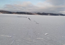 В Ивановской области провалился под лёд экстремал на коньках