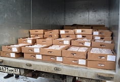В ивановский приют для бездомных животных привезли несколько тонн мясопродукции
