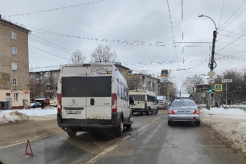 В Иванове произошла авария с участием двух маршруток