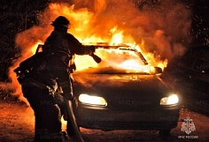  Chevrolet Cruze спалили ночью в Ивановской области