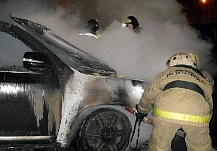 Ещё два автомобиля сгорели в Иванове