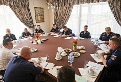 Ивановские десанттники выпили чаю с губернатором