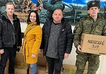 Кинешемский десант отправил бойцам в зону спецоперации 100 кг шоколада