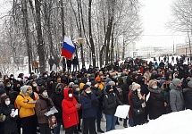 Массовая акция в Иванове собрала около полутысячи человек
